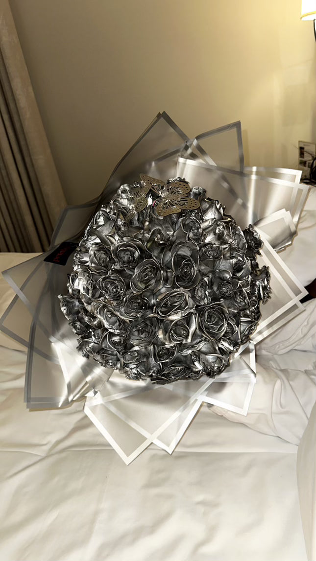 Metallic Roses
