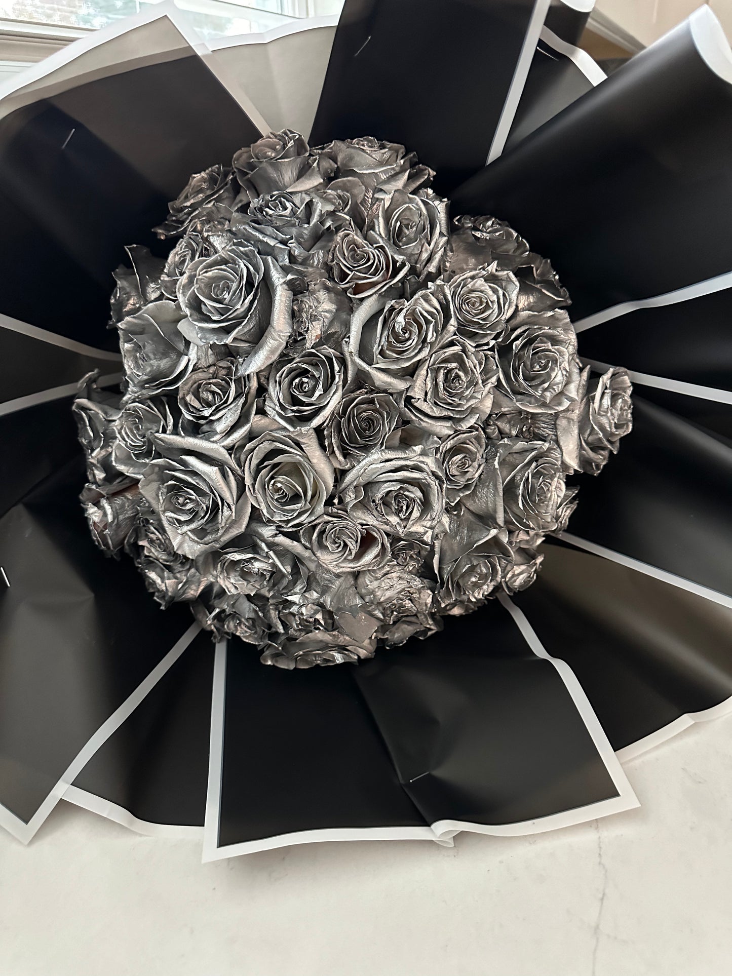 Metallic Roses