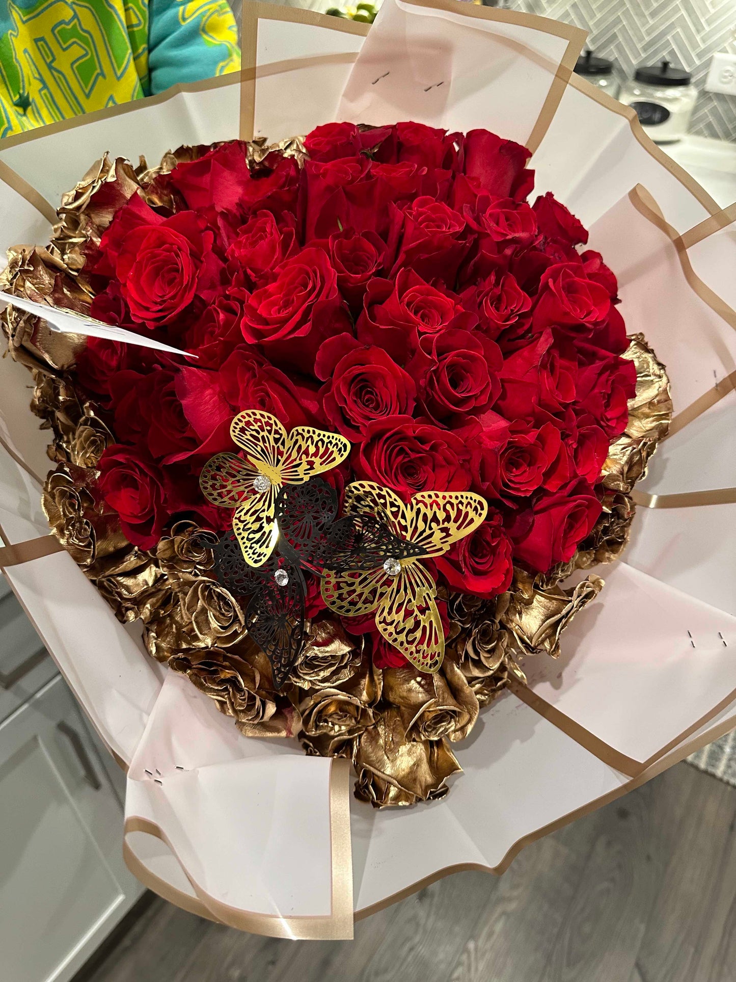 Metallic Roses